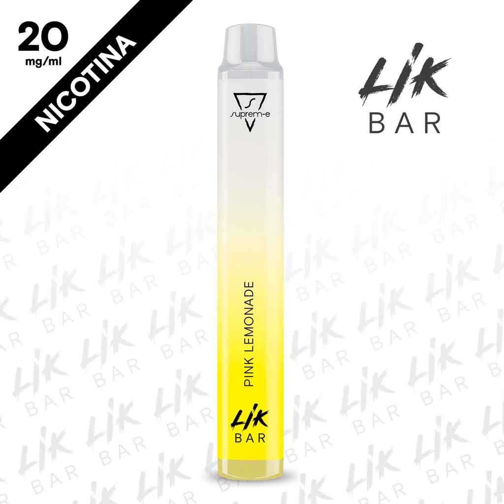 geekvape aegis solo 3 istruzioni Sigaretta Elettronica LIK BAR Usa e Getta Pink Lemonade