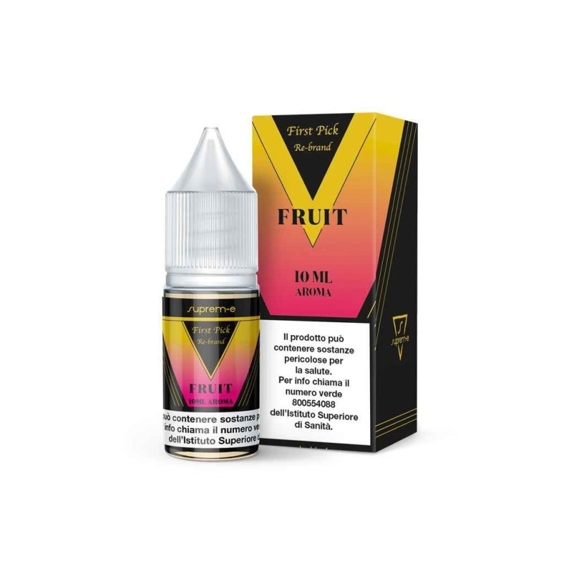 FIRST PICK RE-BRAND FRUIT Aroma Concentrato 10ml per Sigaretta Elettronica by Suprem-e FIRST PICK RE-BRAND FRUIT Aroma Concentrato 10ml per Sigaretta Elettronica by Suprem-e