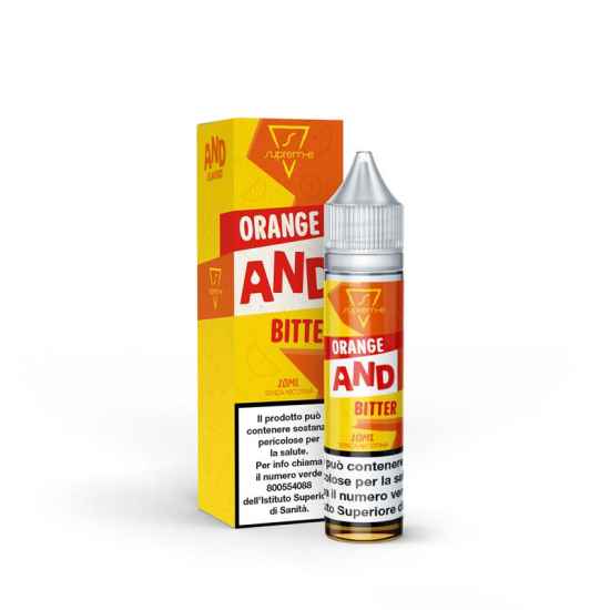 ORANGE AND BITTER Mini Mix 10ml/20 Liquido per Sigaretta...