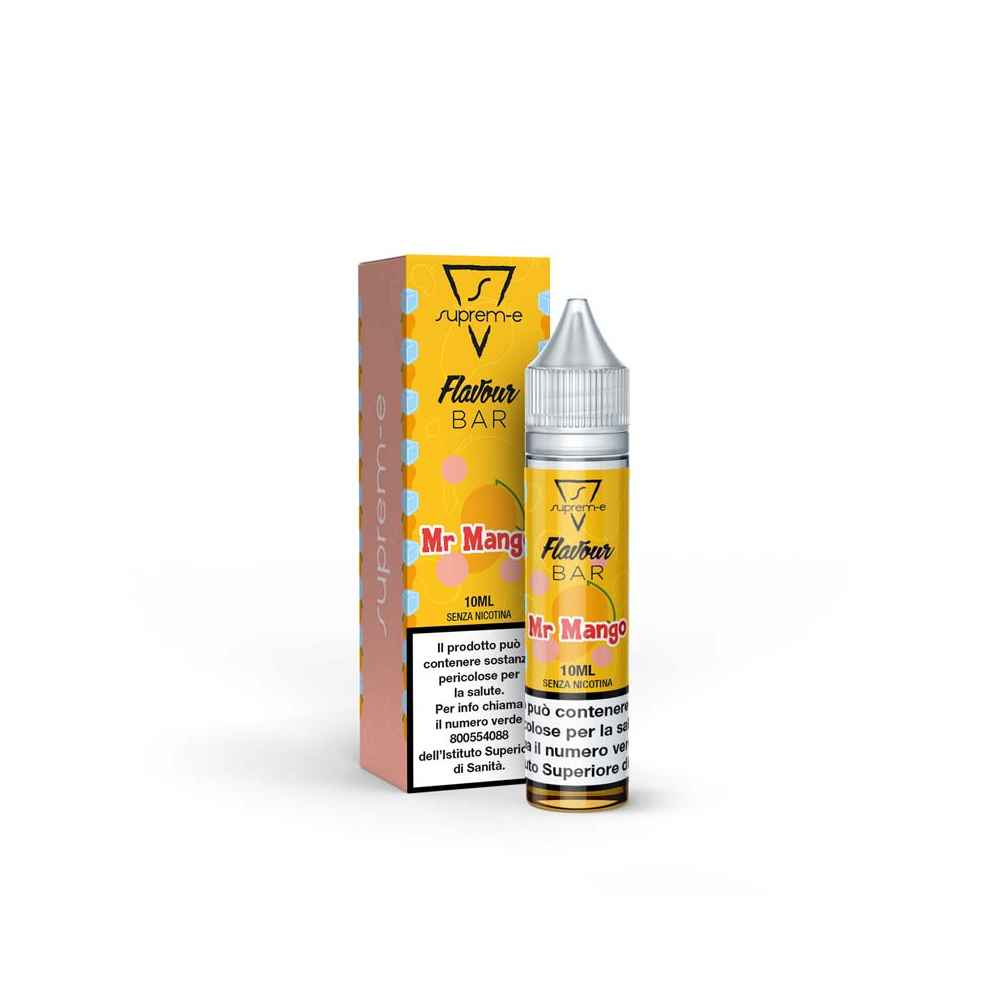 MR MANGO Liquido per Sigaretta Elettronica Mini Mix 10ML/20 by Suprem-e al gusto di Mango, pesca, ghiaccio.