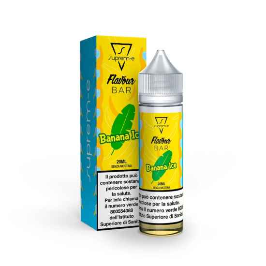 BANANA ICE Shot Mix 20ML/60 Liquido per Sigaretta Elettronica by Suprem-e