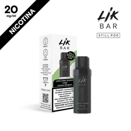 LIK BAR STILL POD - UNICORN SHAKE - NICOTINA 20