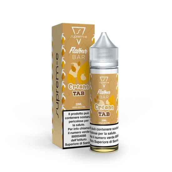 CREAM TAB Shot Mix 20ML/60 Liquido per Sigaretta...