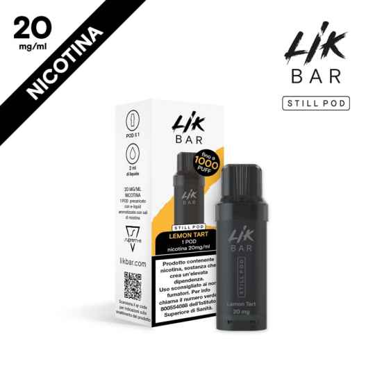 LIK BAR STILL POD - LEMON TART - NICOTINA 20