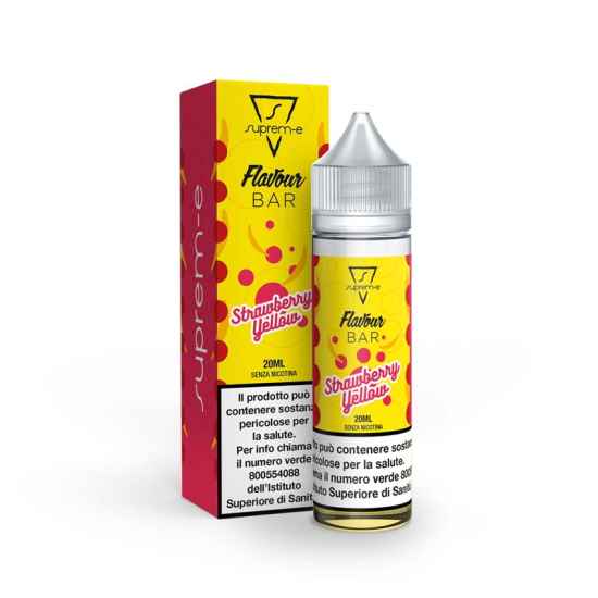 STRAWBERRY YELLOW Shot Mix 20ML/60 Liquido per Sigaretta Elettronica by Suprem-e