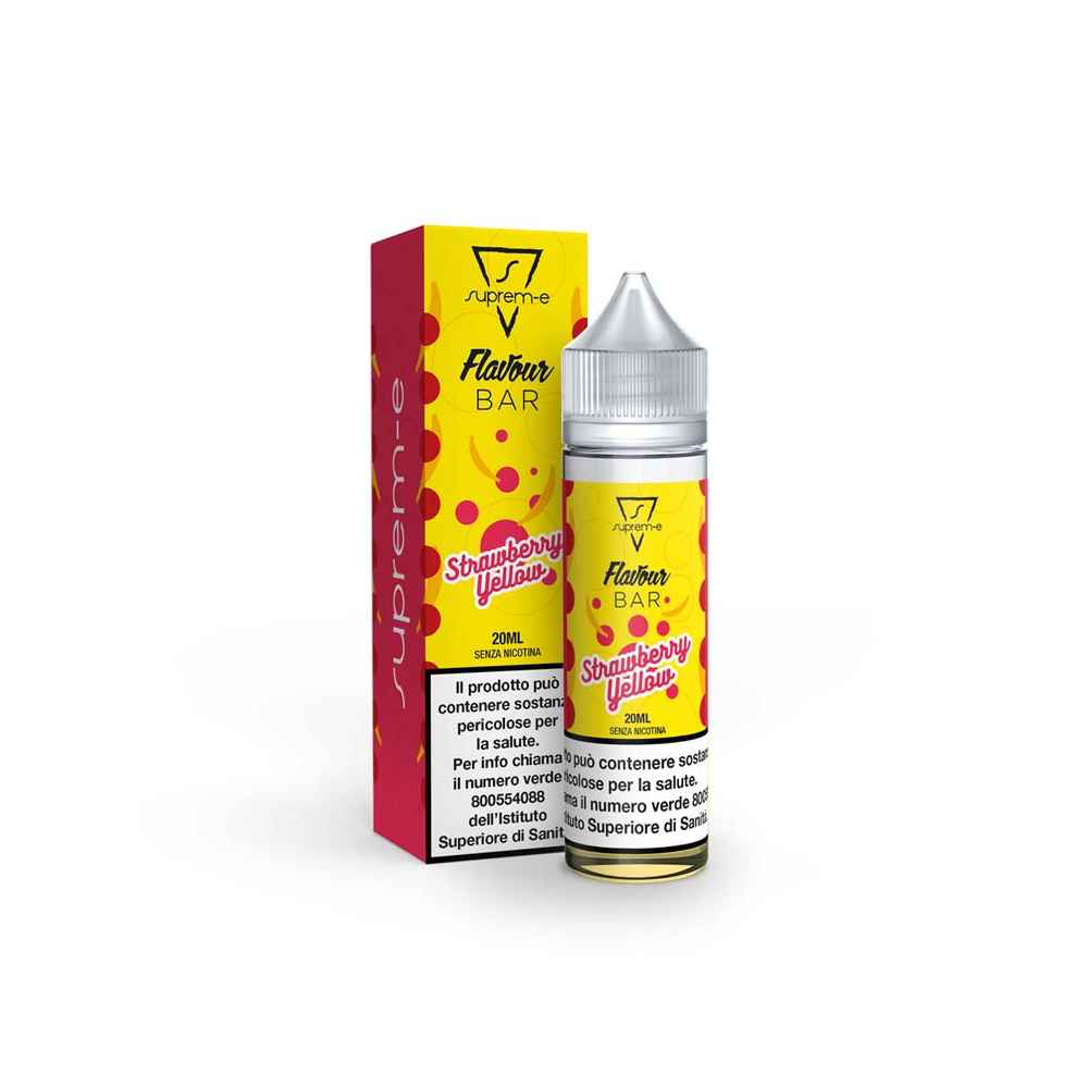 STRAWBERRY YELLOW Shot Mix 20ML/60 Liquido per Sigaretta Elettronica by Suprem-e