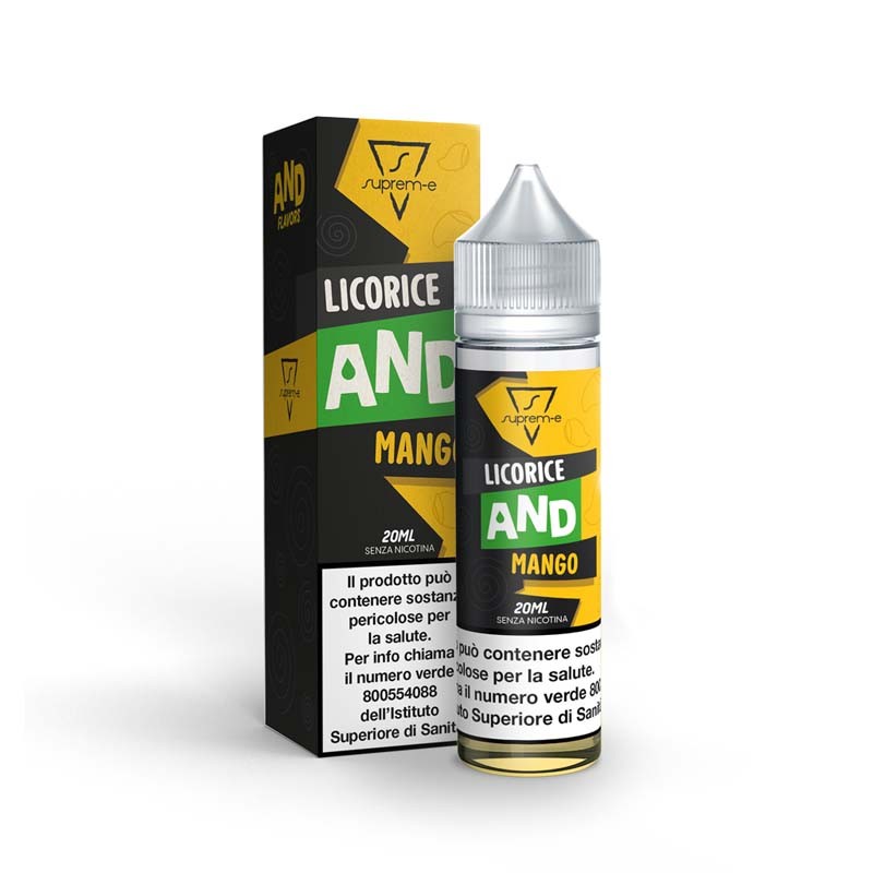Liquido Sigaretta Elettronica LICORICE AND MANGO SHOT MIX 20ML/60 Liquido Sigaretta Elettronica LICORICE AND MANGO SHOT MIX 20ML/60