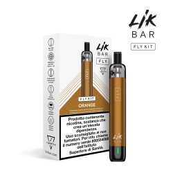 LIK BAR FLY Sigaretta Elettronica - KIT Orange (Battery + Pod 0,8 Ohm)