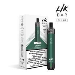 LIK BAR FLY Sigaretta Elettronica - KIT Green (Battery + Pod 0,8 Ohm)