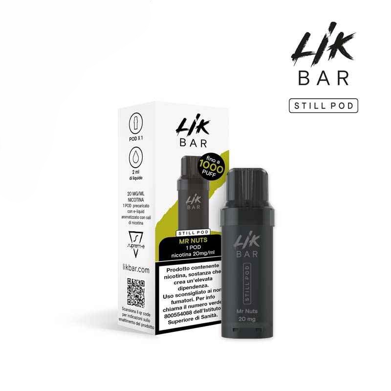 LIK BAR STILL POD - MR NUTS - Sigaretta Elettronica Still LIK BAR STILL POD - MR NUTS - Sigaretta Elettronica Still
