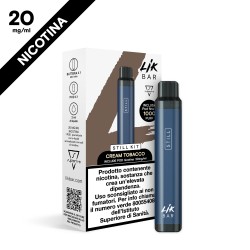LIK BAR STILL STARTER KIT BLU DENIM + POD CREAM TOBACCO Nicotina 20
