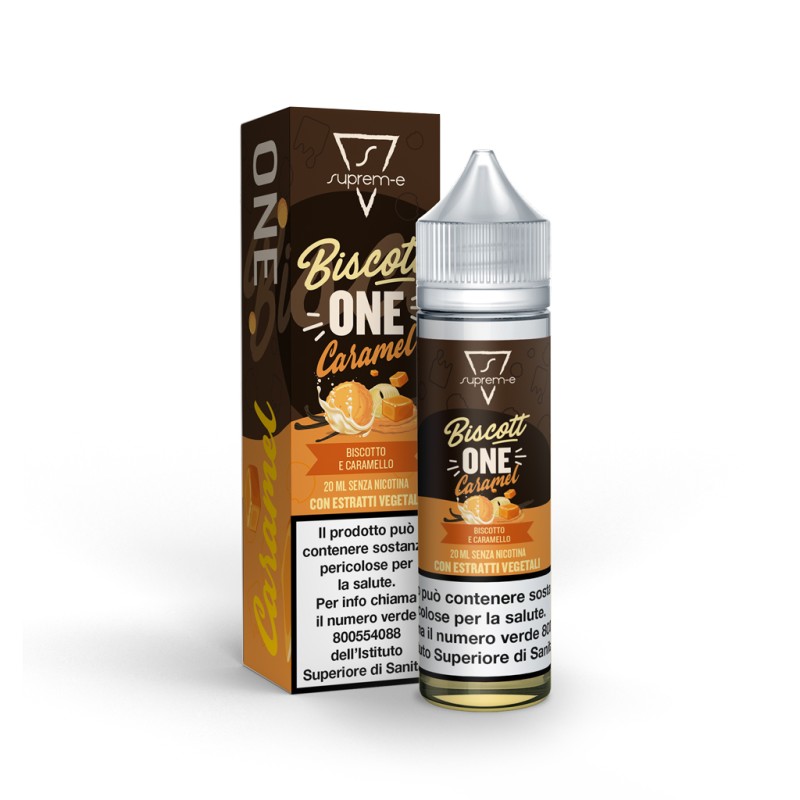 BISCOTTONE CARAMEL Shot Mix 20ML/60 Liquido per Sigaretta Elettronica by Suprem-e