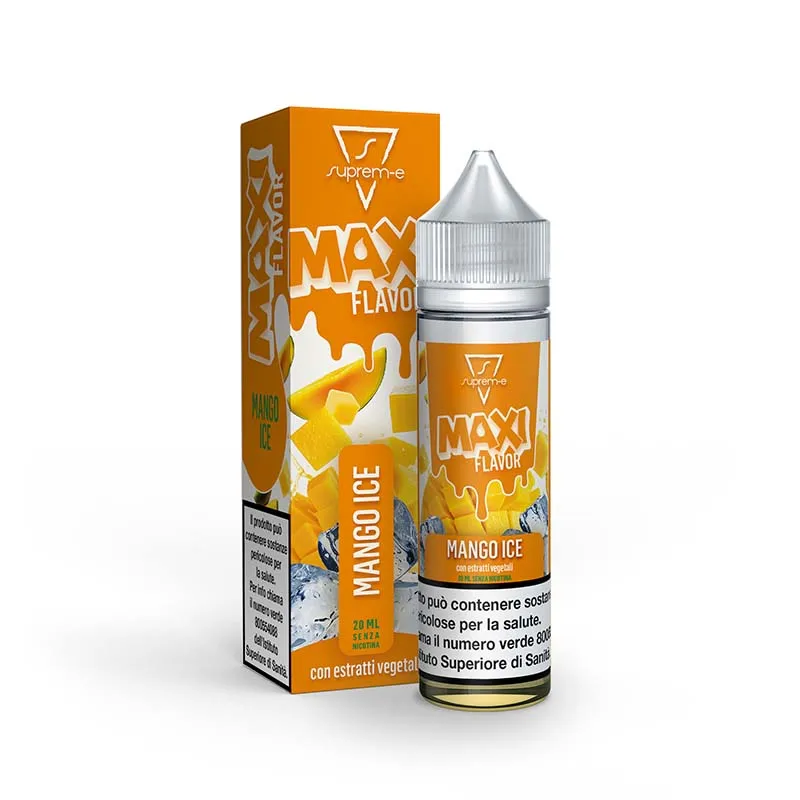 MAXI FLAVOR - MANGO ICE Shot Mix 20ml/60 Liquido per Sigaretta Elettronica by Suprem-e