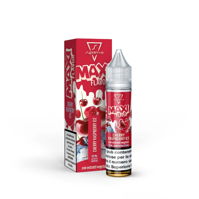 MAXI FLAVOR -  CHERRY RASPBERRY ICE Mini Mix 10ml/20 Liquido per Sigaretta Elettronica by Suprem-e