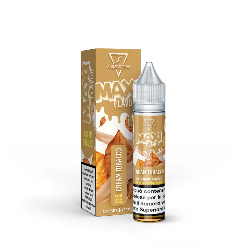 MAXI FLAVOR - CREAM TOBACCO Mini Mix 10ml/20 Liquido per Sigaretta Elettronica by Suprem-e