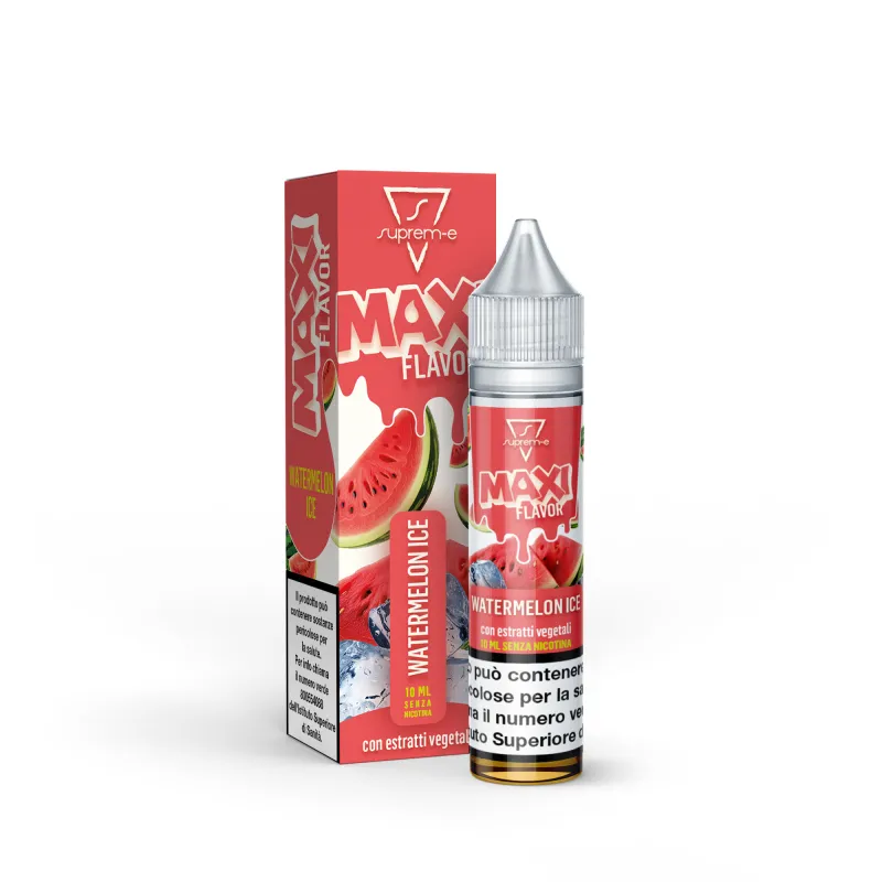MAXI FLAVOR - WATERMELON ICE Mini Mix 10ml/20 Liquido per Sigaretta Elettronica by Suprem-e