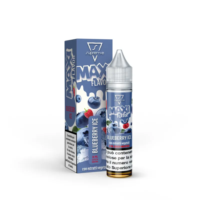 MAXI FLAVOR - BLUEBERRY ICE Mini Mix 10ml/20 Liquido per Sigaretta Elettronica by Suprem-e
