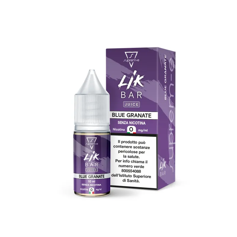 LIK BAR JUICE - BLUE GRANATE 10ml Liquido per Sigaretta Elettronica by Suprem-e
