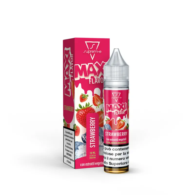 MAXI FLAVOR - STRAWBERRY Mini Mix 10ml/20 Liquido per Sigaretta Elettronica by Suprem-e