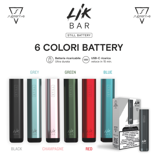 LIK BAR STILL BATTERY