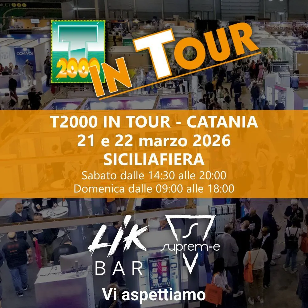 LIK BAR & Suprem-e al T2000 in Tour ! Catania è la prima tappa del 2026