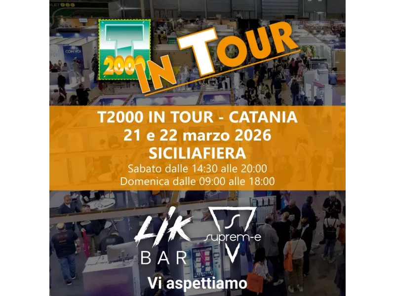 LIK BAR & Suprem-e al T2000 in Tour ! Catania è la prima tappa del 2026